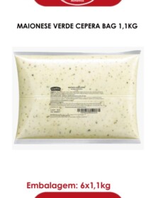 MAIONESE VERDE CEPÊRA BAG 1,1KG