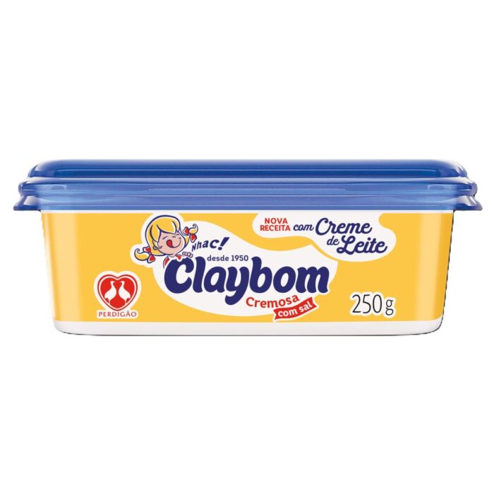 MARGARINA COM SAL CLAYBOM CREMOSA 12X500G