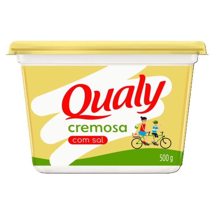 MARGARINA COM SAL QUALY CREMOSA 12X500G