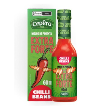MOLHO PIMENTA EXTRA FORTE CEPÊRA 60ML
