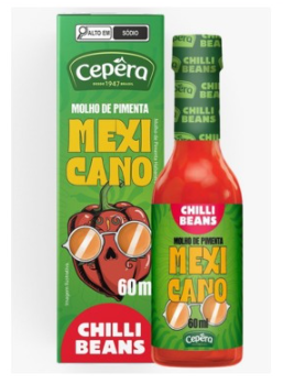MOLHO PIMENTA MEXICANO CEPÊRA 60ML