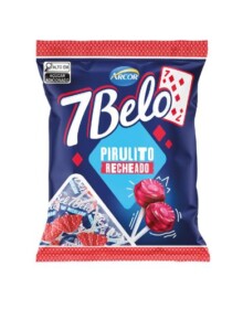 PIRULITO 7BELO FRAMBOESA 500G