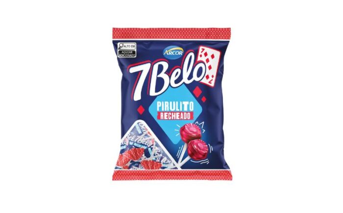 PIRULITO 7BELO FRAMBOESA 500G