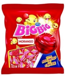 PIRULITO BIG BIG MORANGO 500G