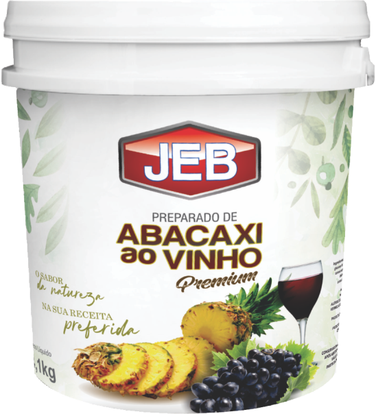 POLPA RECHEIO ABACAXI AO VINHO JEB BALDE 4,1KG