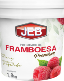 POLPA RECHEIO FRAMBOESA JEB BD 1,8KG