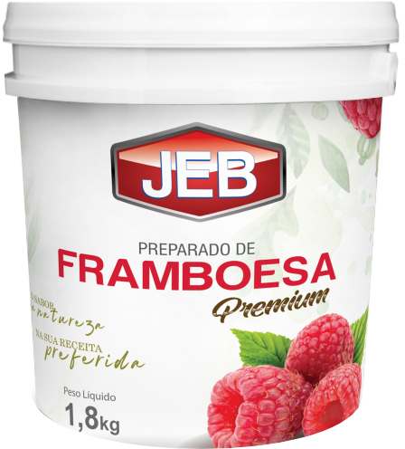 POLPA RECHEIO FRAMBOESA JEB BD 1,8KG