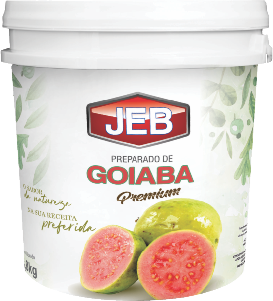 POLPA RECHEIO GOIABA JEB BALDE 4,8KG