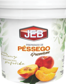 POLPA RECHEIO PÊSSEGO JEB BALDE 4,1KG