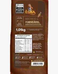 RECHEIO FORNEÁVEL AO LEITE DONA GISA 1,01KG