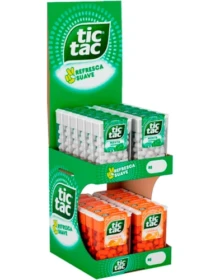 TIC TAC ÁRVORE MENTA E LARANJA 14,5G 28UND