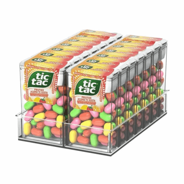 TIC TAC DISPLAY FRUTAS 14,5G 14UND