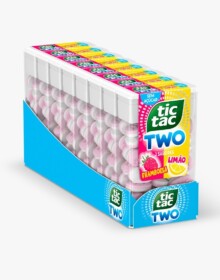 TIC TAC TWO FRAMBOESA LIMÃO DISPLAY 38,5G 8UND