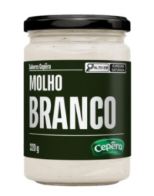 cod 9011 MOLHO BRANCO VIDRO 320G