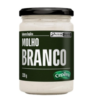 cod 9011 MOLHO BRANCO VIDRO 320G