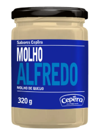 MOLHO ALFREDO VIDRO 320G