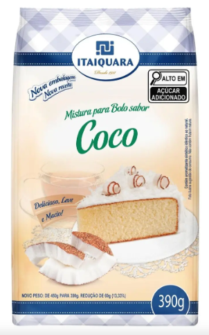 MIST BOLO ITAIQUARA COCO FD 12X390G