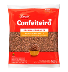 CHOCOLATE HARALD FLOCOS ESCAMA 500G