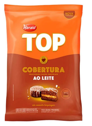 COB TOP AO LEITE GOTAS HARALD 1,01KG