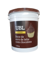 DOCE DE LEITE CHOCOLATE UBL BALDE 4,8KG