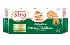 MARGARINA SINA MASSA FOLHADA 2KG