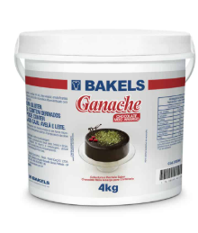 GANACHE BAKELS CHOC. MEIO AMARGO BD 4KG