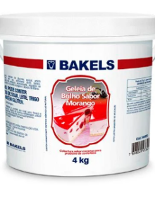 GELEIA BRILHO MORANGO BAKELS BD 4 KG