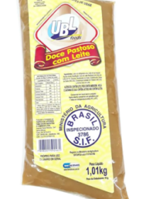 DOCE DE LEITE UBL BISNAGA 1,01KG