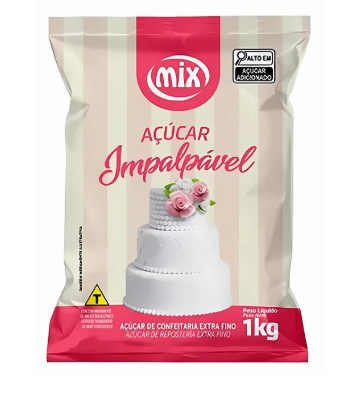 ACUCAR IMPALPAVEL MIX 1 KG
