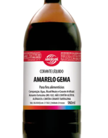 CORANTE AMARELO GEMA MIX 960ML