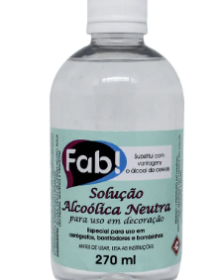 SOLUCAO ALCOLICA FAB NEUTRA 270ML