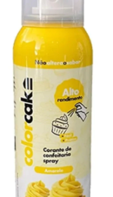 CORANTE SPRAY AMARELO COLOR CAKE 42G