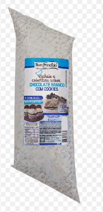 RECH CHOC BRANCO COOKIES BOMPRINC 1,01KG
