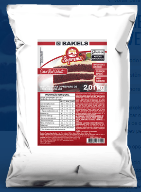 CAKE BAKELS SUPREME RED VELVET 2KG
