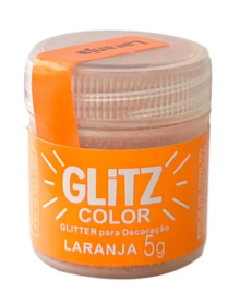 GLITTER FAB LARANJA 5G