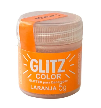 GLITTER FAB LARANJA 5G