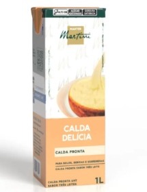 CALDA TRES LEITE DELICIA 1L