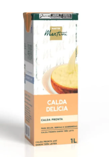CALDA TRES LEITE DELICIA 1L