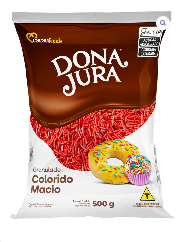 GRANULADO MACIO VERMELHO DONA JURA 500G