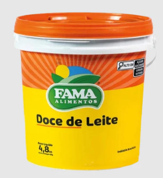 DOCE DE LEITE FAMA BALDE 4,8KG