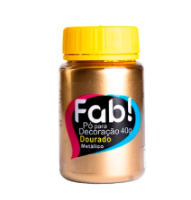 GLITTER P  DECORAR FAB DOURADO 40G