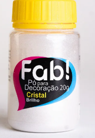 GLITTER P DECORAR FAB CRISTAL 20G