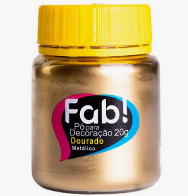 GLITTER P DECORAR FAB DOURADO 20G