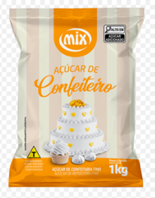 ACUCAR DE CONFEITEIRO MIX 1 KG