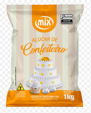 ACUCAR DE CONFEITEIRO MIX 1 KG