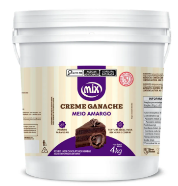 GANACHE MIX MEIO AMARGO 4KG