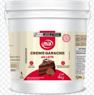 GANACHE MIX AO LEITE 4KG