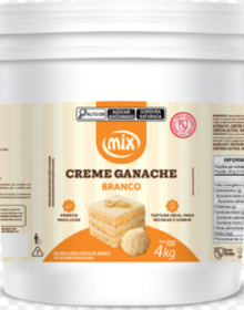 GANACHE MIX BRANCO 4KG