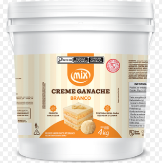 GANACHE MIX BRANCO 4KG