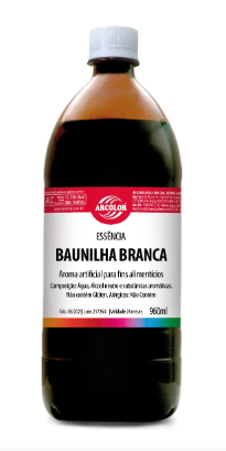 ESSENCIA BAUNILHA BRANCA MIX 960ML